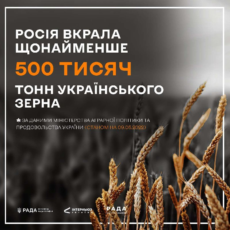 Росія вкрала з України щонайменше півмільйона тонн зерна - Мінагрополітики