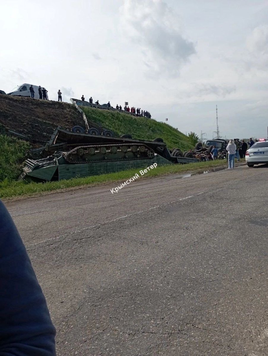 Li Kirima Bakur di encama qezaya traylera tankê de 2 birîndar bûn