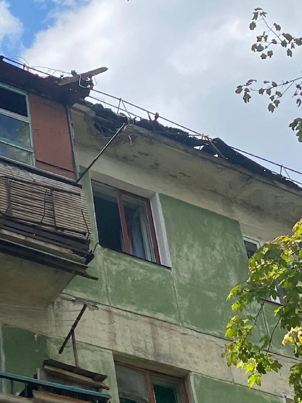 Distrugere în orașul Zelenodolsk după bombardamentele rusești peste noapte