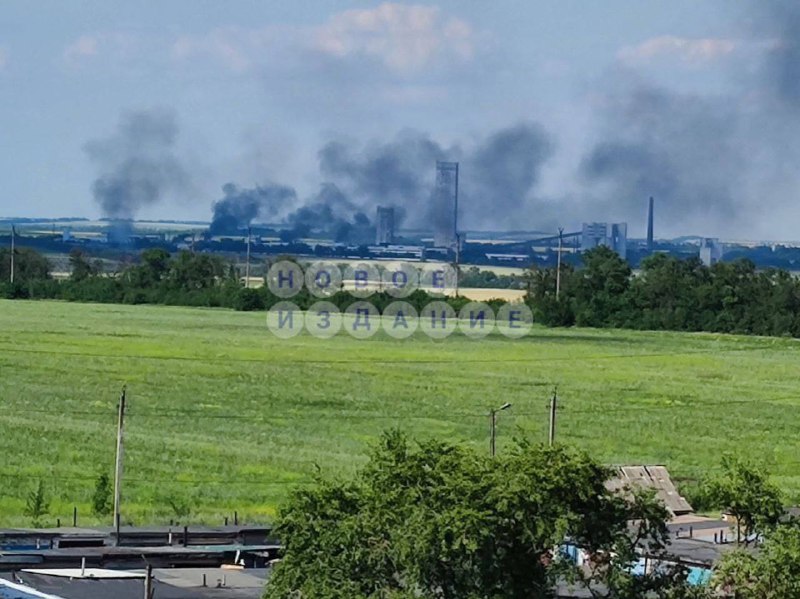 Kolenmijn werd beschoten in Vuhledar