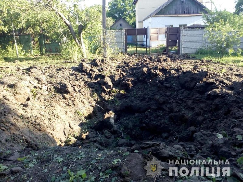 Rosyjski pocisk uszkodził zeszłej nocy 18 budynków i 2 pojazdy w Pokotyliwce koło Charkowa