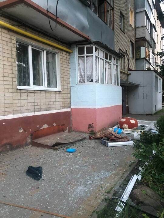 5 killed, 4 wounded as result of explosions over Bilhorod tonight, reports of air defence shooting down the objects over the city