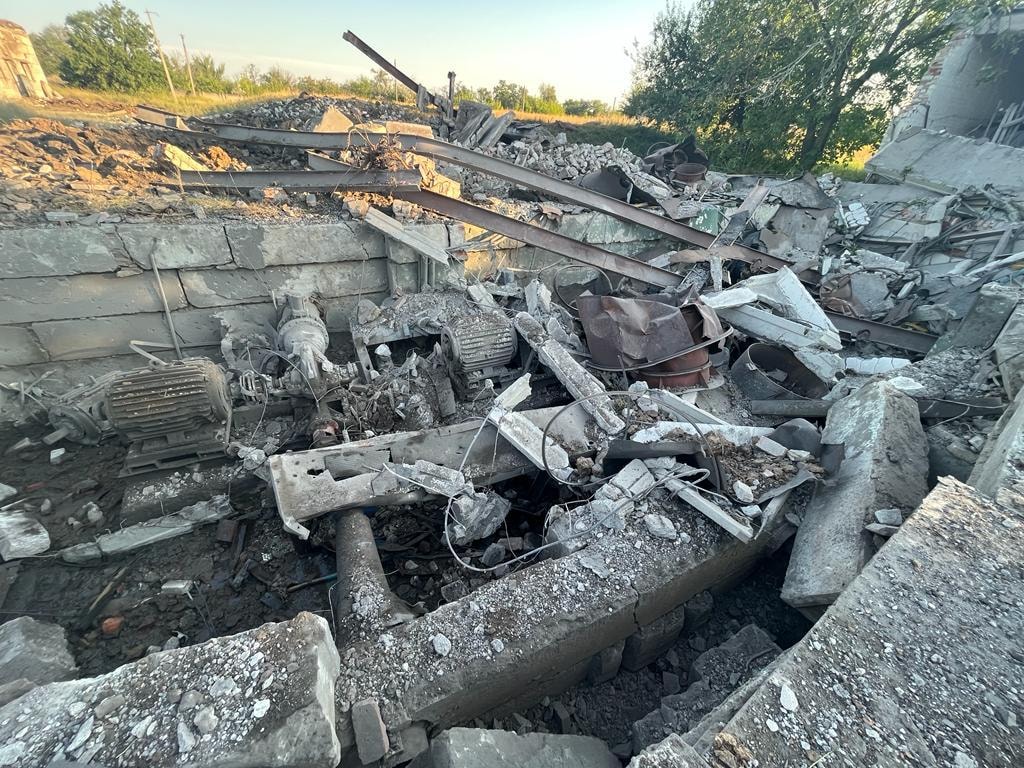 Масові руйнування в Костянтинівці внаслідок російського обстрілу