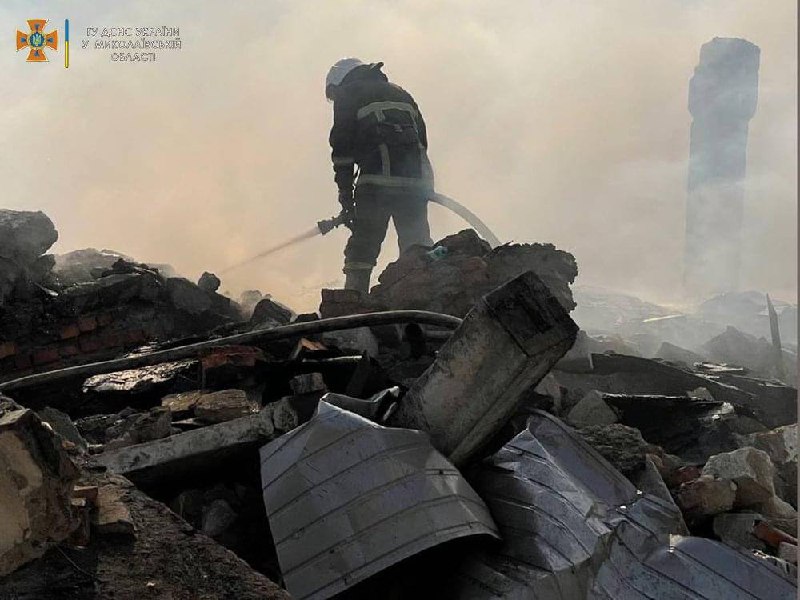 Руйнування в Миколаєві внаслідок російського обстрілу