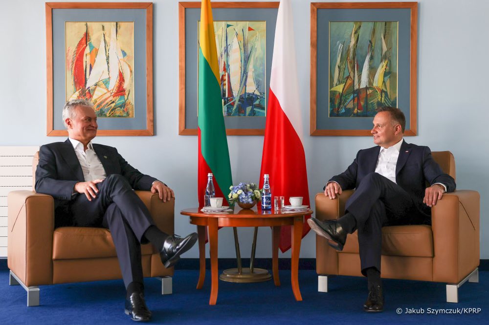 Președintele polonez @andrzejduda spune că el și președintele său lituanian Nauseda plănuiesc vizite suplimentare la Kyiv