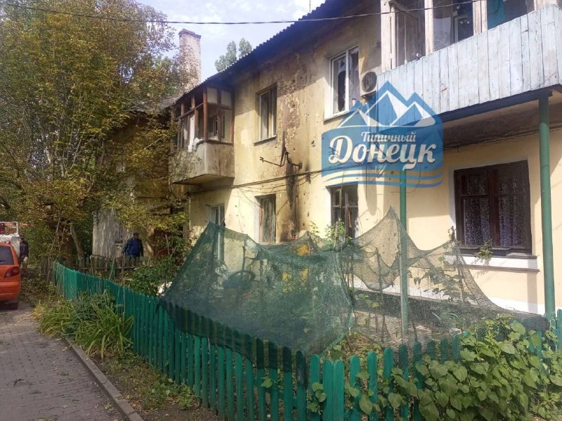 Shelling at Davydenko street in Makiivka