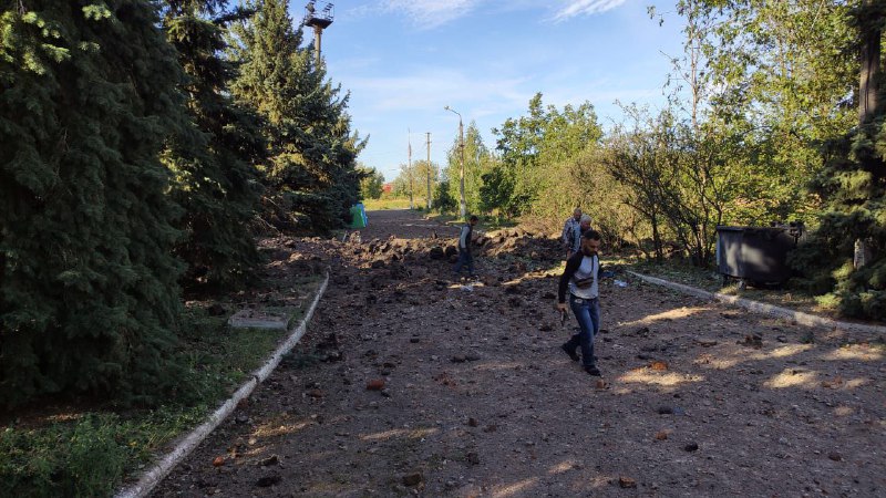 Die russische Armee hat gestern mehrere Städte in der Region Donezk beschossen, mehrere Menschen wurden verletzt