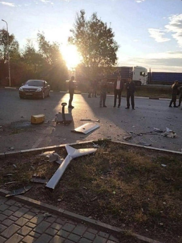 Aeronava (posibilă dronă) a fost doborâtă în Dzhankoi ocupat în această dimineață