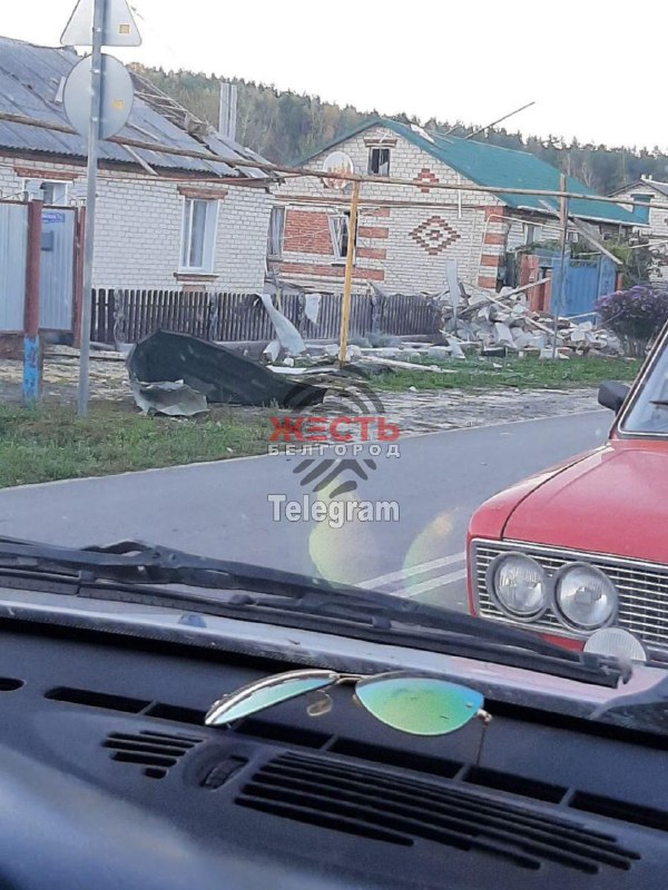 Škody v okrese Hraivoron v regióne Belgorod v dôsledku ostreľovania