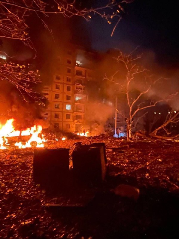 Щонайменше 17 людей загинули, 40 отримали поранення внаслідок ракетних ударів Росії по житлових кварталах у Запоріжжі за ніч