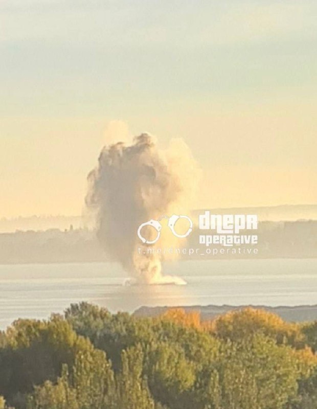 Un missile abbattuto nella città di Dnipro