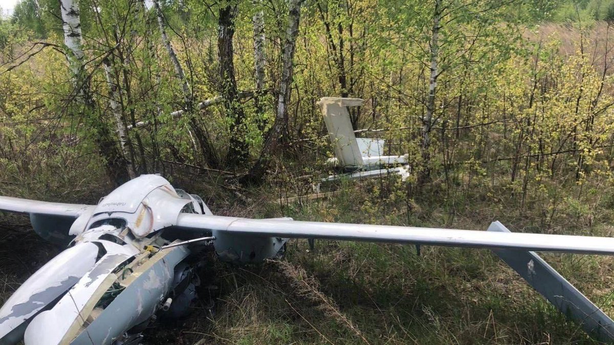 Fotos eines erbeuteten russischen Korsar UAV