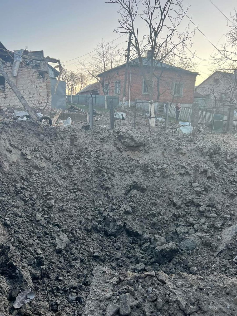 تخریب در روستای سولونکا در نزدیکی لویو پس از حملات موشکی روسیه