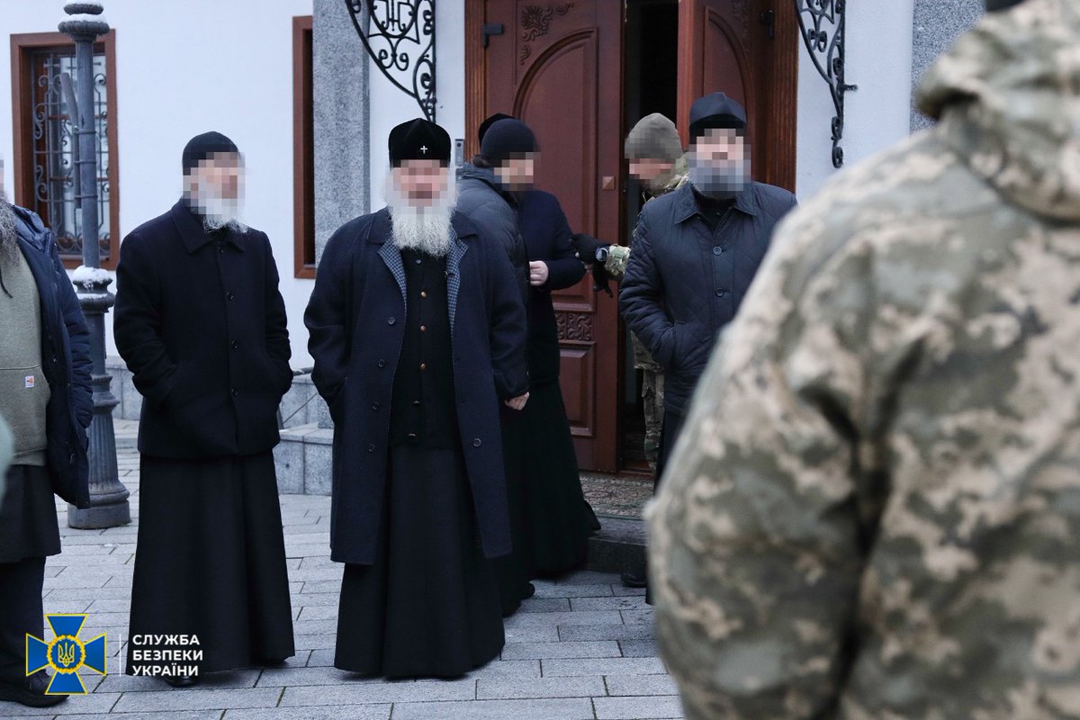乌克兰安全局在基辅修道院开展安全活动