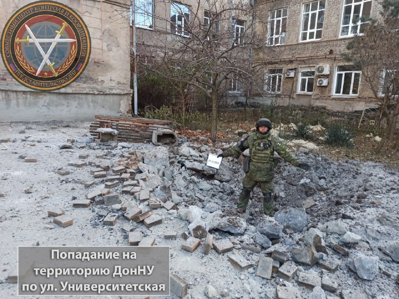 Škody v dôsledku ostreľovania dnes v Donecku