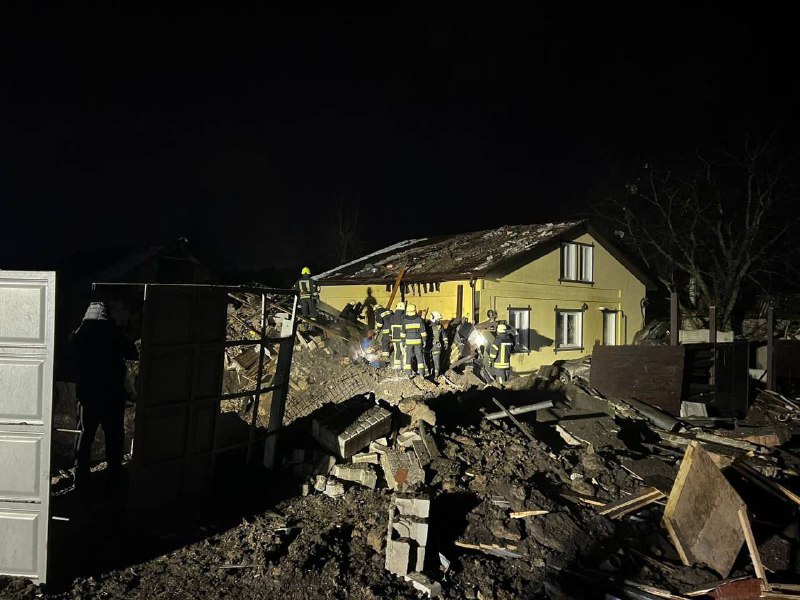 Russische Rakete traf Wohnhäuser im Bezirk Charkiw