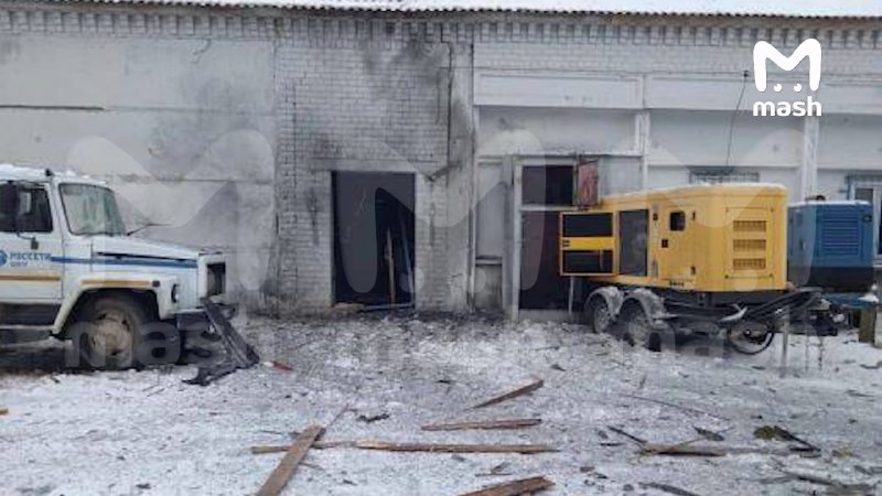 ایستگاه فرعی در تروبچفسک منطقه بریانسک توسط یک پهپاد مورد حمله قرار گرفت