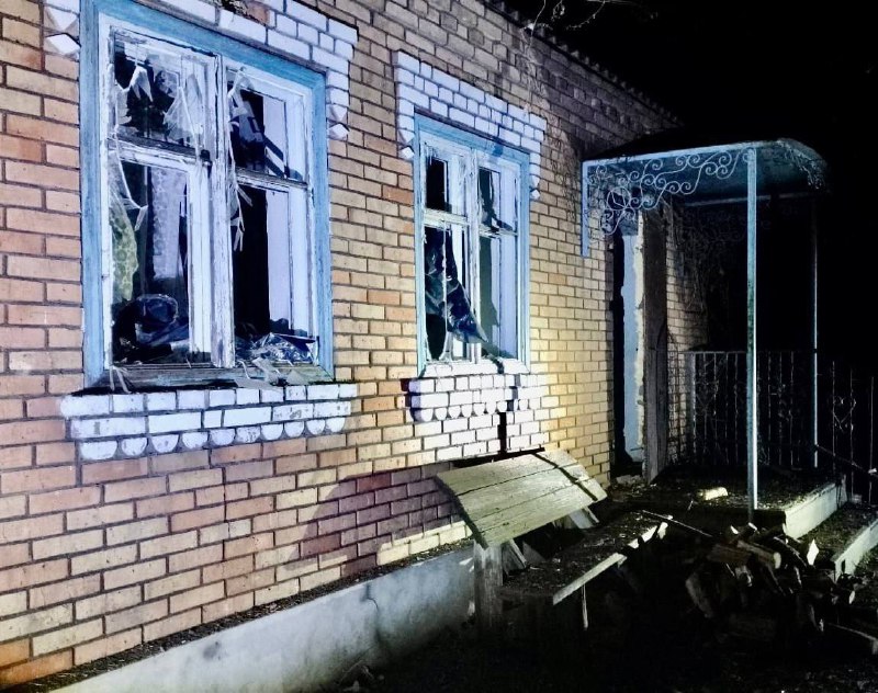 Ryska armén besköt Nikopol-distriktet över natten