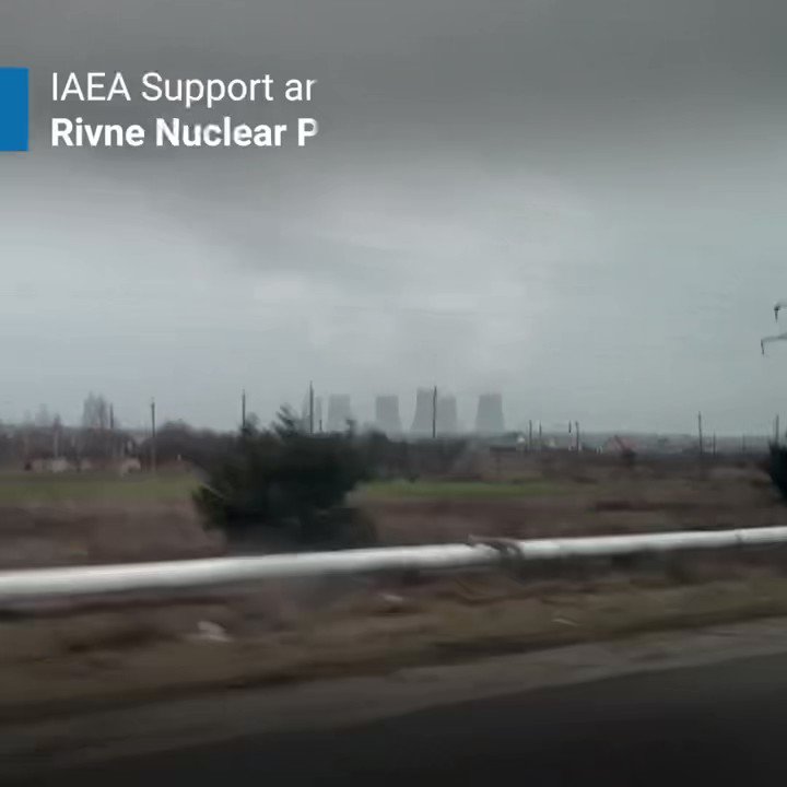 IAEA Chief: More IAEA experts now on the ground in Ukraine. Today, I launched the IAEA Support and Assistance Mission in Rivne NPP (ISAMIR). In next few days, we will have teams at all Ukrainian NPPs. They will provide technical assistance & help reduce nuclear dangers during ongoing conflict
