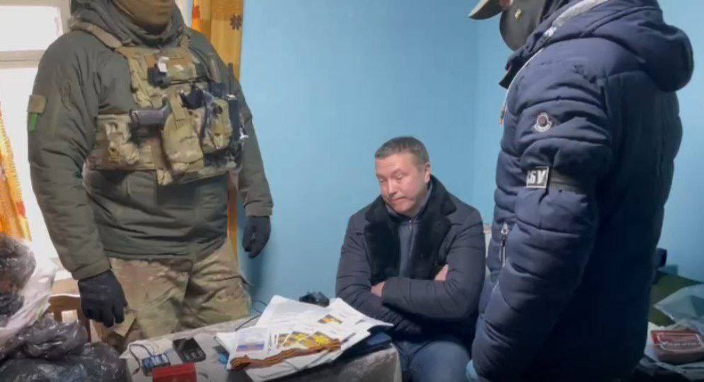 De veiligheidsdienst van Oekraïne hield 7 vermoedelijke Russische agenten vast in de stad Dnipro