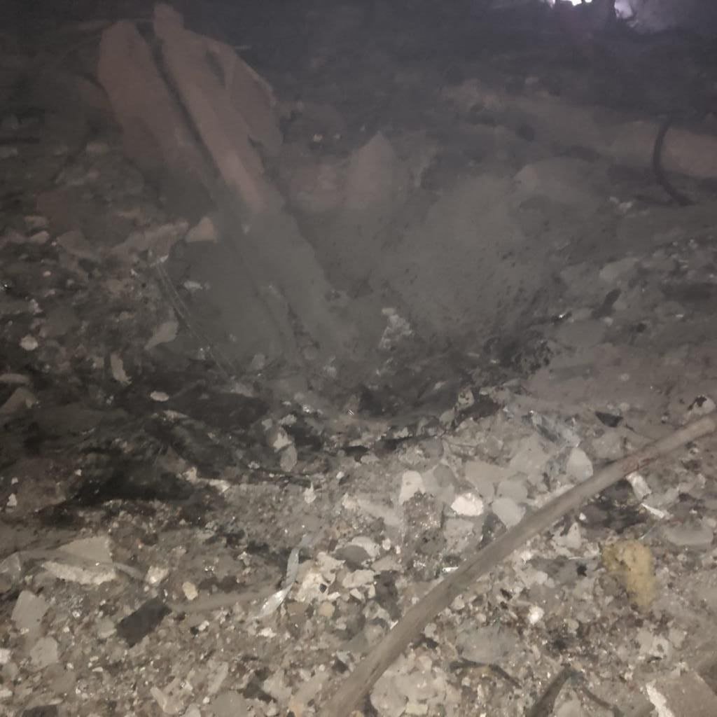 Električna infrastruktura oštećena je kao rezultat ruskog raketnog napada s 2 projektila S-300 na naselje Pavlivska u okrugu Zaporizhzhia