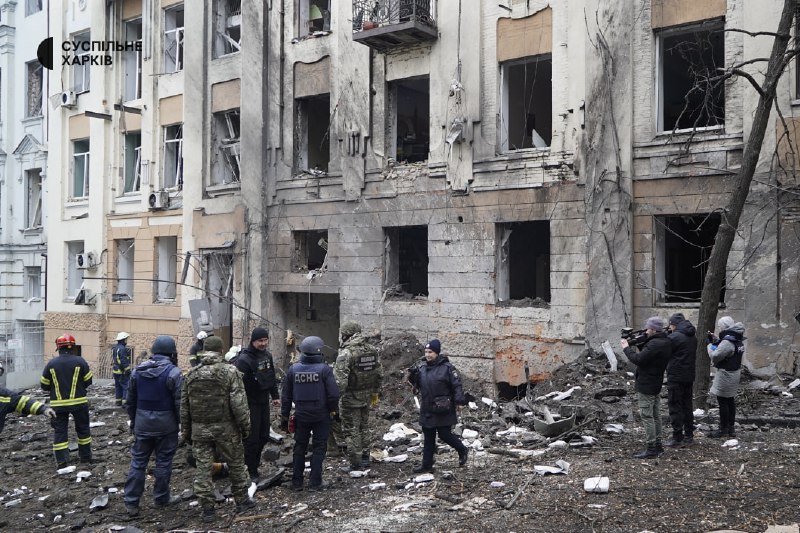 Bu gün səhər saatlarında Rusiyanın Xarkova endirdiyi raket zərbələri nəticəsində 5 nəfər yaralanıb