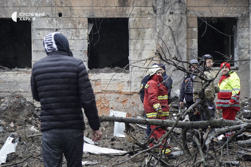 5 Menschen wurden heute Morgen durch russische Raketenangriffe in Charkiw verletzt