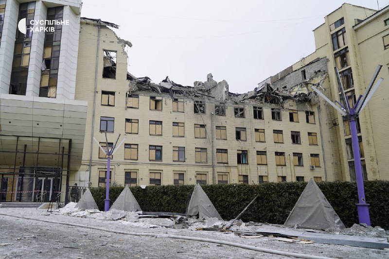Сьогодні вранці внаслідок ракетних ударів Росії по Харкову поранено 5 осіб