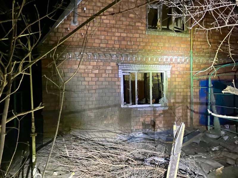 1 persoon gedood als gevolg van Russische beschietingen in Nikopol 's nachts