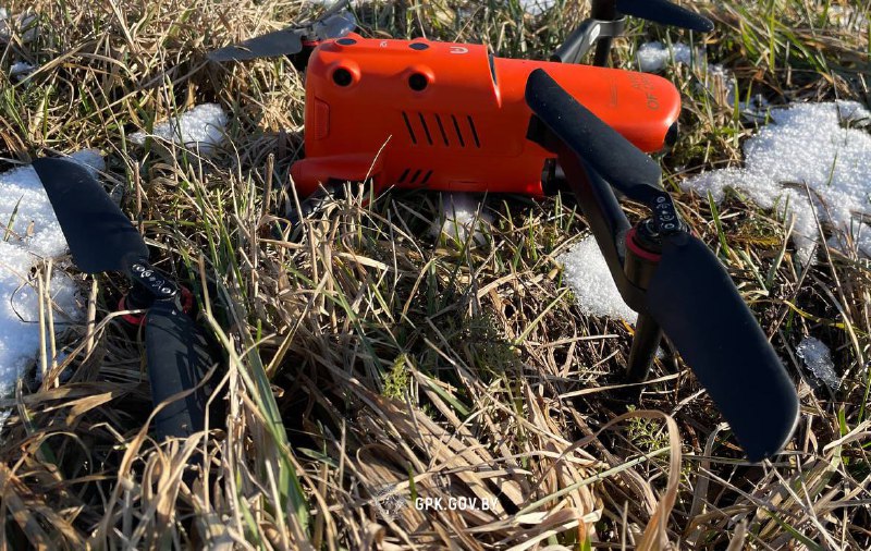 Nobedarên sînor ên Belarusî drona Ukraynayê bi çeka dij-drone xistin xwarê