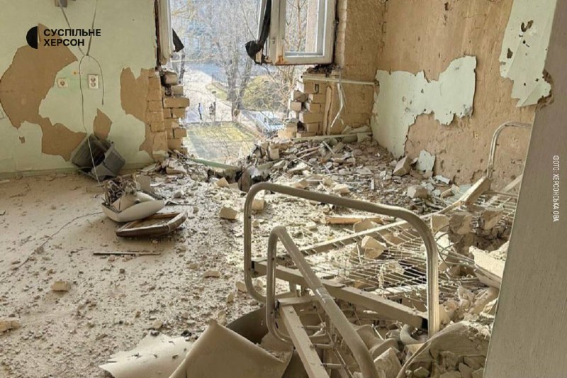 Російська армія обстріляла лікарню в Херсоні