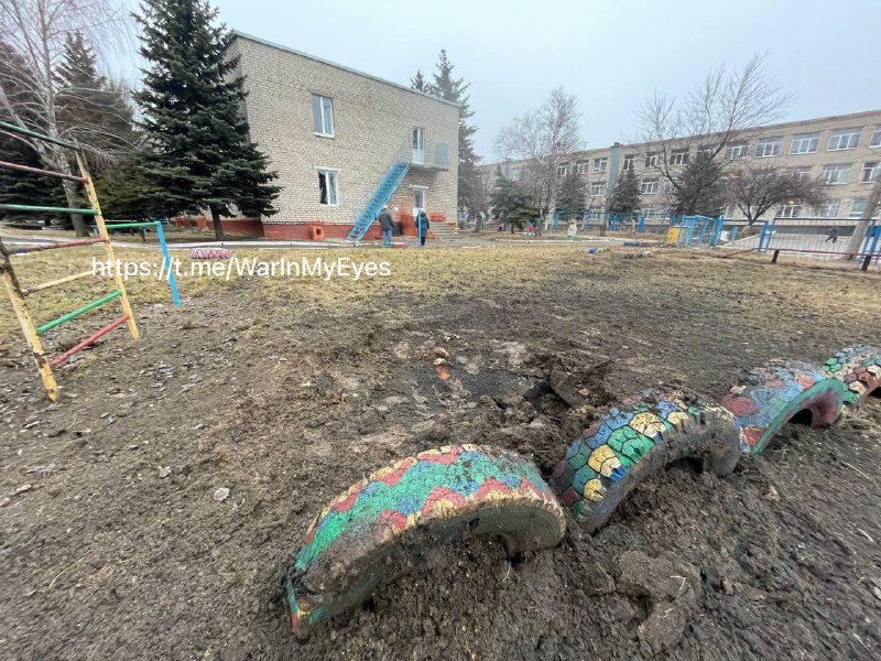 Schade in Horlivka als gevolg van beschietingen
