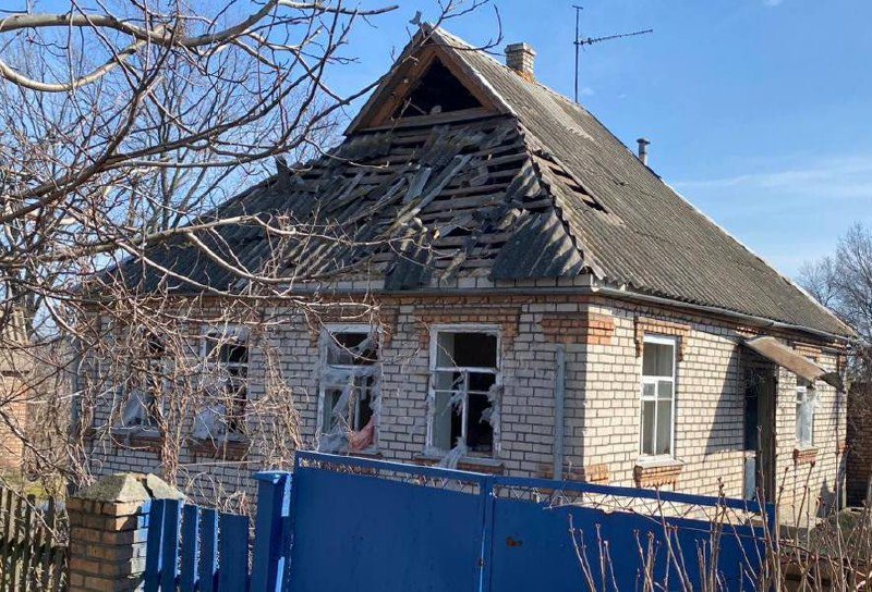2 personer dödades till följd av rysk beskjutning i Chervonohryhorivka-samhället i Dnipropetrovsk-regionen