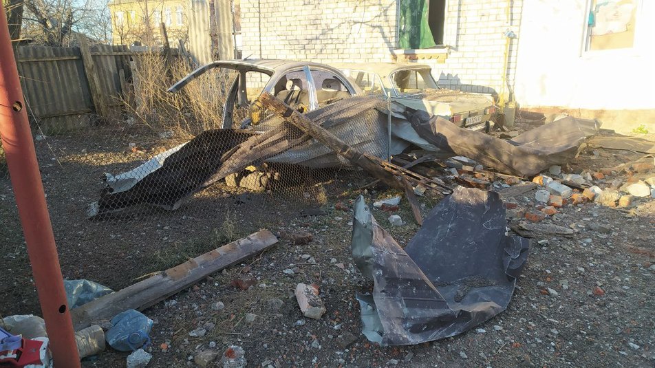 Schade in Kharkiv nadat Rusland 's nachts 9 raketten had gelanceerd