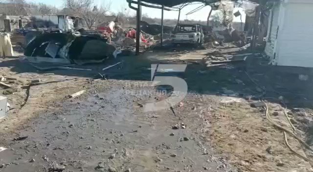 قصف الجيش الروسي منطقة زابوريزهزهيا بواسطة MLRS