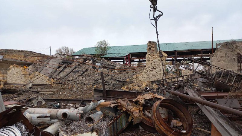 Масови щети в Берислав след руски въздушни удари вчера