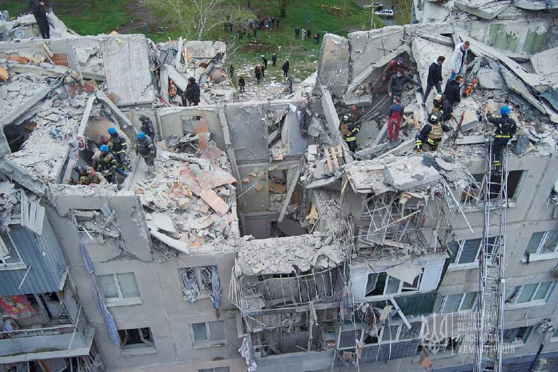 Almenys 5 morts i 15 ferits com a conseqüència dels bombardejos russos a Sloviansk