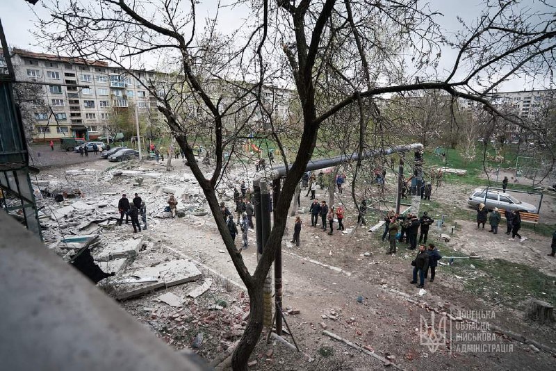 Rusiyanın Slovyanskda atəş açması nəticəsində azı 5 nəfər ölüb, 15 nəfər yaralanıb