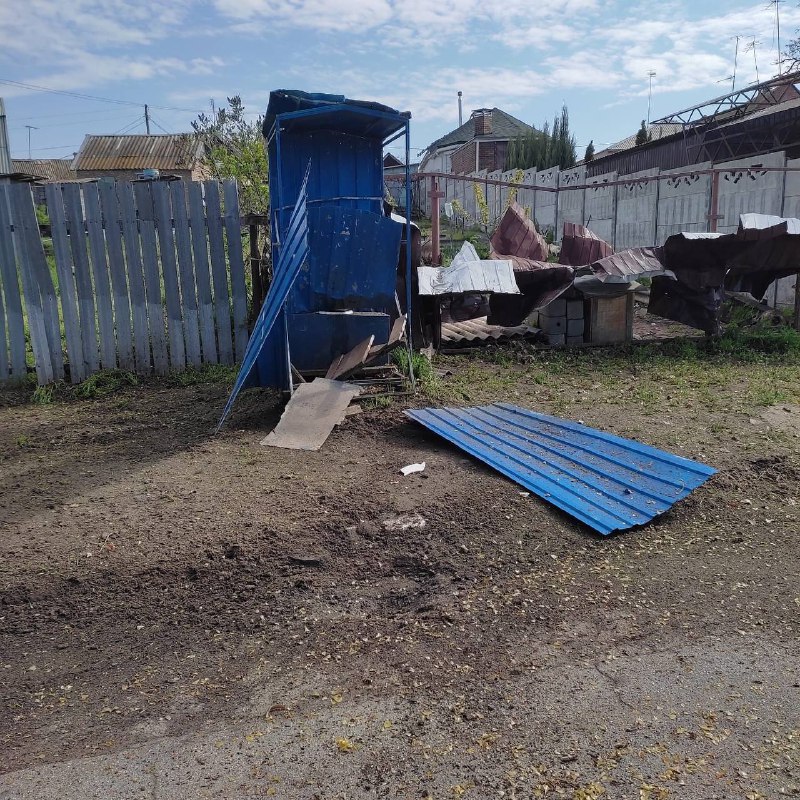 5 ryska attacker idag i Nikopol med drönare
