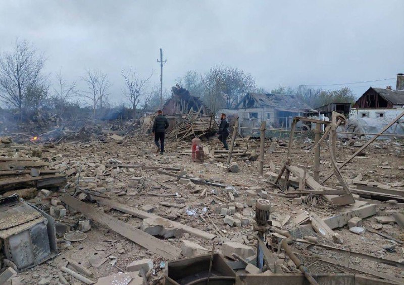 25 personas heridas, incluidos 3 niños como resultado del ataque con misiles rusos en Pavlohrad