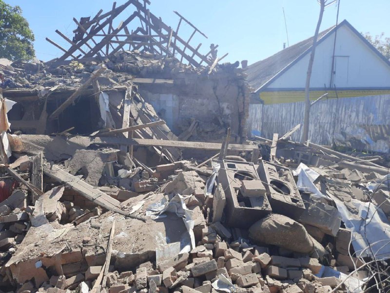 Persoon gewond als gevolg van beschietingen in Nikopol in de regio Dnjepropetrovsk