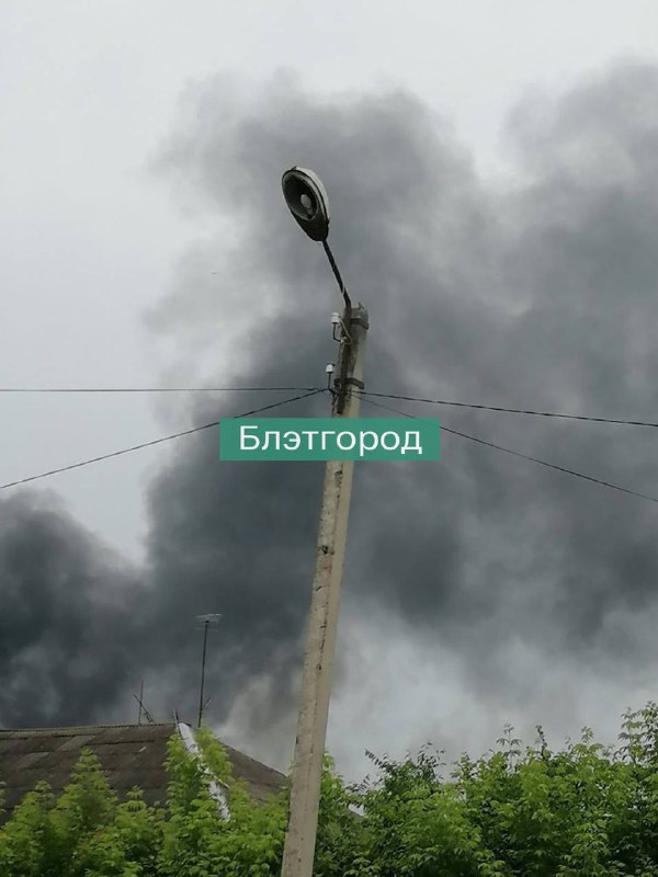 Сильні вибухи і пожежа в Щебекіне