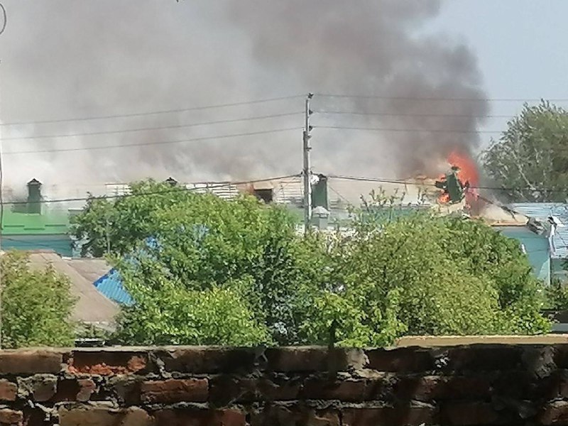 Експлозии и пожари в Шебекине