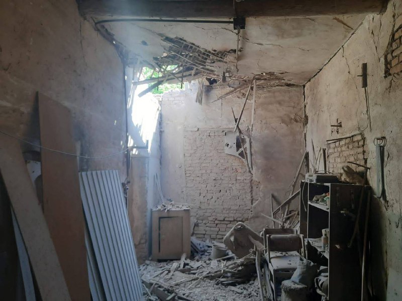 El ejército ruso bombardeó Nikopol de la región de Dnipropetrovsk