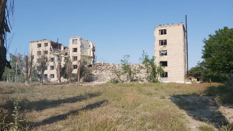 ხერსონის ოლქის ნოვოლეკსიივკაში დღეს დილით რუსული ბაზა მოხვდა