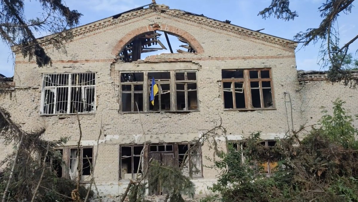 Съобщено вчера, но днес визуално потвърдено - село Благодатно вече е освободено от украинските сили