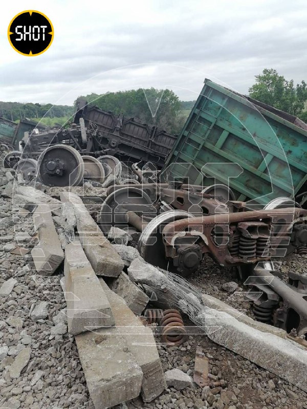Un tren va descarrilar a la regió de Belgorod després d'explosions a la regió de Belgorod