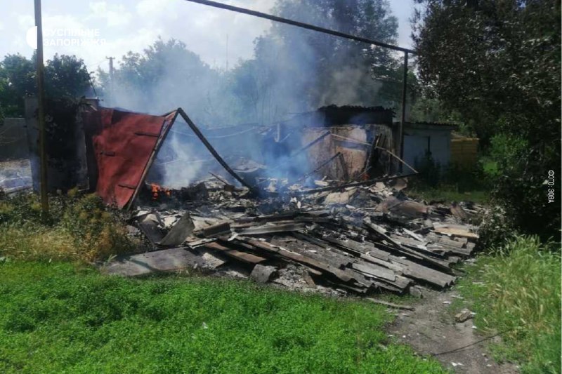 2 persone ferite nel villaggio di Preobrazhenka nella regione di Zaporizhzhia, un'altra a Orikhiv