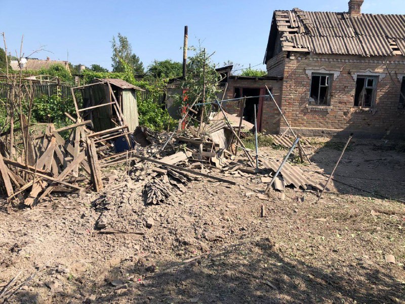 1 person wounded as result of shelling in Nikopol