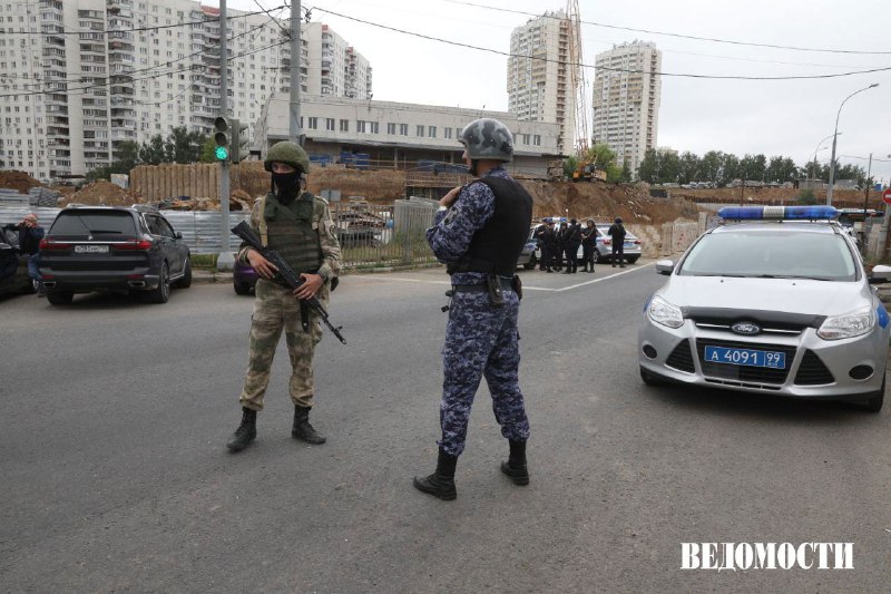 גדרות משטרה נוספות נפרסו במוסקבה